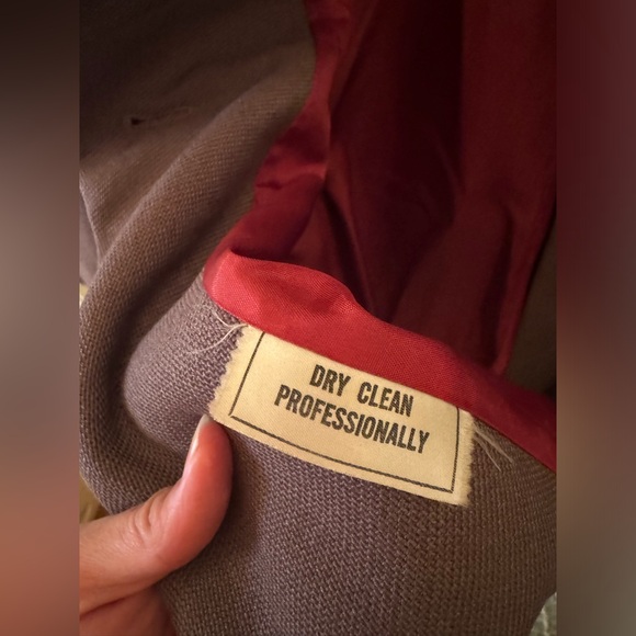 Women’s 1960’s Vintage coat Brown (Rare) Hand craft Made In Usa - Picture 8 of 16